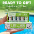 Set 5 FreshJax Grill Seasoning with Gift Box | Organic Clean Eating Spice Blends for Healthy Grilling, Meal Prep