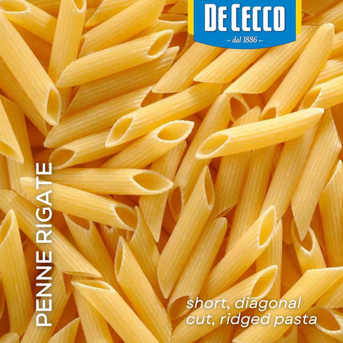 12 (Pack 6) De Cecco Penne Rigate Gluten Free, Ounces