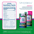 9 9oz (2 pack) Spicewell - Himalayan Pink Salt Pouch - Boosted with Real Veggies, Less Sodium Than Table Salt - Fine