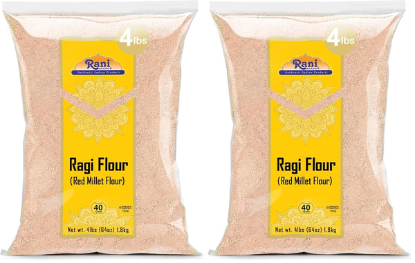 Rani Ragi (Finger Millet) Flour 64oz (4lbs) 1.81kg Bulk ~ All Natural