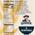 Immunity 1.41 oz Packets, (6 Pack) Quaker Instant Oatmeal, Blueberry Blackberry, Good Source of Vitamins C, D, & Zinc