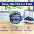 6g 2.1 (6 Pack) Earnest Eats Superfood Oatmeal Cups - Blueberry Chia Plant Protein, Gluten Free, Vegan, On-the-Go