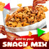 1 Smoky Bacon Cheese Pretzel Pieces | Pound Bag | Bold Flavored, Naturally Seasoned Pretzels | Crunchy, Salty Pretzel