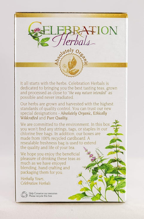 CELEBRATION HERBALS Sage Leaf Organic, 24 Bag, 0.02 Pound