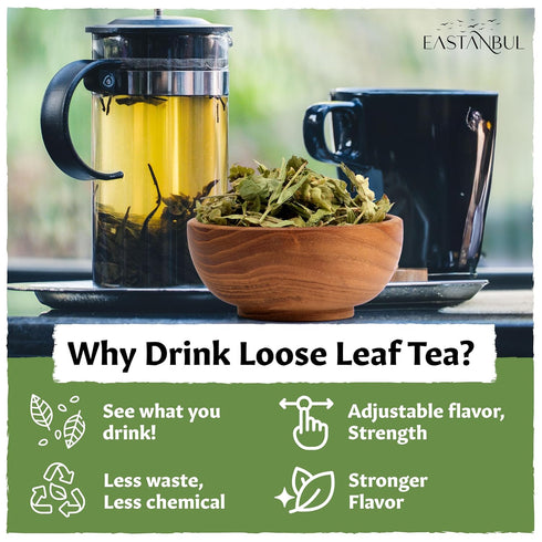 1.41oz, Eastanbul Sage Leaves, Dried Sage Leaf, Salvia Tea, Loose Leaf Herbal Tea, Te de Salvia, Perfect for Cooking