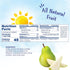 Dole Fruit Bowls No Sugar Added Snacks, Diced Pears 4oz, Gluten & Dairy Free, Bulk Lunch Snacks for Kids & Adults