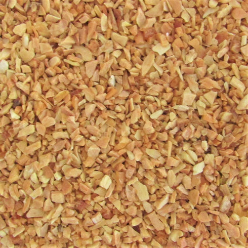 1 LB (16 Oz Toasted Minced Garlic by Its Delish, bag) Premium Quality Fresh Dry Roasted Chopped Garlic for Cooking
