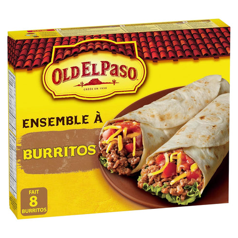 510g/18 oz Old El Paso Burrito Dinner Kit, {Imported from Canada}