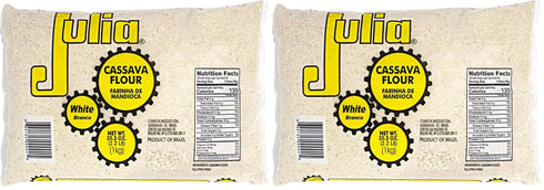 Julia - Seasoned Cassava Flour - 35,2 oz (1kg) | Farinha de Mandioca