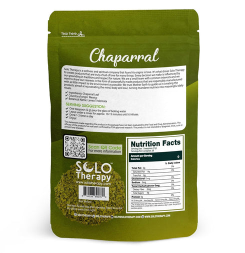 56 56 Chaparral Herb Cut and Sifted - grams - Gobernadora Hierba - Creosote Bush - Larrea Tridentata Resealable Bag