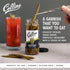 12oz Collins Gourmet Pickled Green Beans for Cocktails - Spicy Crunchy Green Beans - Premium Condiment Garnish