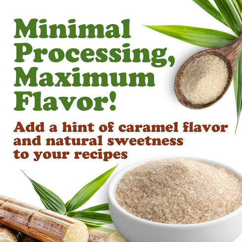 10 Food to Live Organic Cane Sugar, Pounds Pure Sweetness from Nature, Unrefined, Perfect for Baking, Cooking