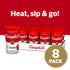 11.1 Oz 8) Campbell's Sipping Soup, Classic Tomato Soup, Microwavable Cup (Case