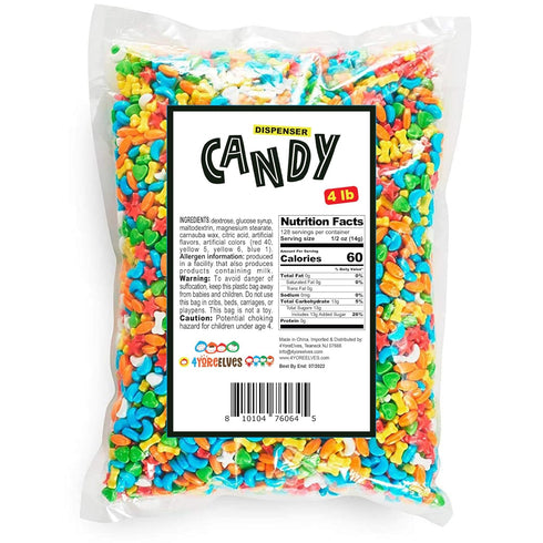 8lb 4YoreElves 4lb/64oz (Pack 2) Wee Winkers of Bulk Candy for Candy Machine, The Perfect Filler for your Gumball