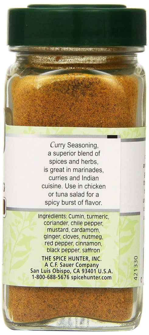 1.8 (Pack 6) Spice Hunter Spices, Curry Seasoning Blend, Ounce