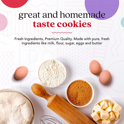 Frozen 80 Count David's Cookies Preformed Cookie Dough Oatmeal Raisin, Ready-to-Bake Cookies