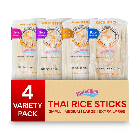 Rice Stick Noodles for Pho, Stir Fry, Pad Thai, Chow Fun, 16
