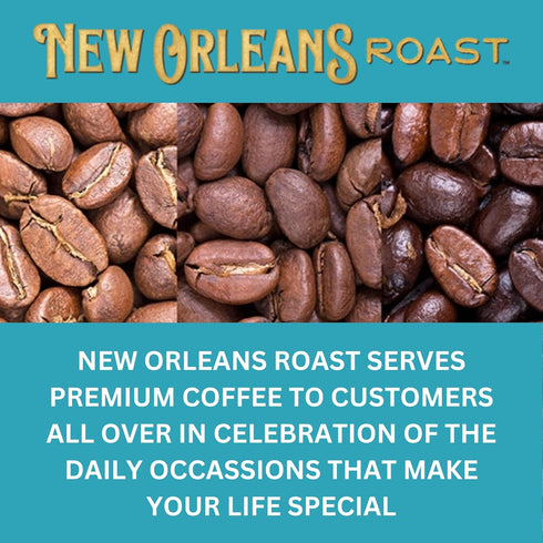 5 (Pack 1) New Orleans Roast Pure French Chicory - Pound Bag of - Coffee Alternative, Acid Free, Caffeine Free, Dark