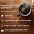 1 (Pack 1) Coffee Bean Direct Organic Fair Trade Colombian, Whole Bean Coffee, Arabica Coffee, Light Roast, Pound Bag