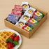 Movelo Pack 40 Packs Breakfast Spreads Variety Single-Serve Portion Cups Peanut Butter, Hazelnut Cocoa Spread