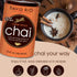 64 Oz, 64 Tiger Spice Chai Tea Latte Mix, Black Tea, Organic Spices, Dairy Free, Serve Hot or Cold, Just Add Water