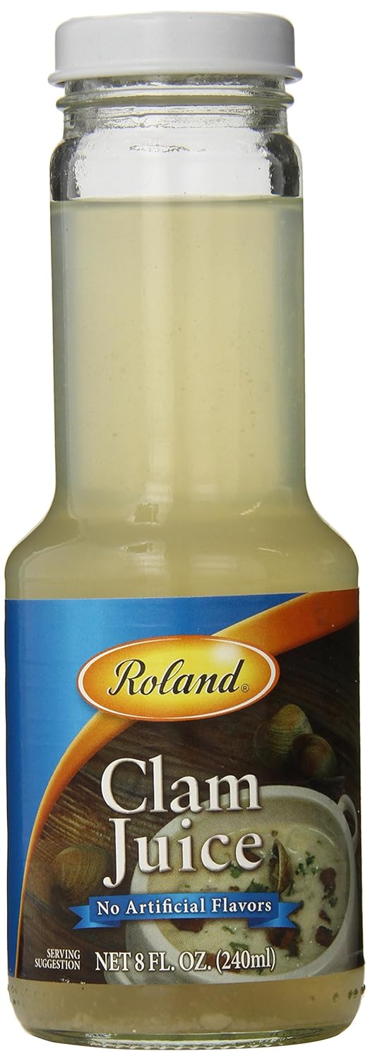 Roland Foods Clam Juice, 8 Ounce Bottle, Pack of 1