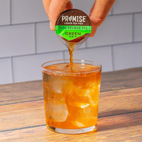 Pack 12 Promise Tea by Java House - Cold-Brewed Tea Concentrate Pods - Ethically Sourced - Green Tea