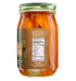 16 Green Jay Gourmet Spicy Pickled Carrot Sticks in a Jar - Fresh Hand Jarred Vegetables for Cooking & Pantry Home