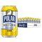 Polar Seltzer Water Lemon, 12 fl oz cans, 24 pack