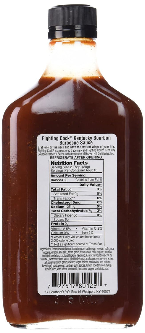 Fighting Cock Kentucky Bourbon BBQ Sauce