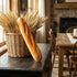 11 Inch Fake Bread,Artificial Bread Loaf Faux French Baguette Realistic Food Props for Home Kitchen Decoration Bakery