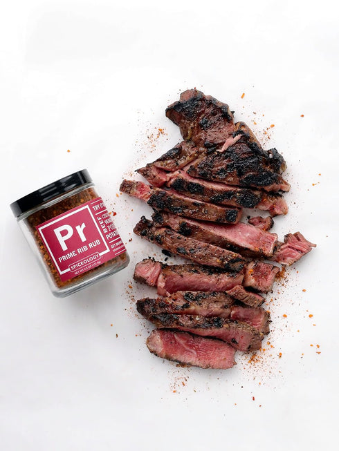 Spiceology Prime Rib Rub - All-Purpose Barbeque Rubs and Seasonings for Beef, Steak, Chicken, Vegetables, Pork - 4.5 oz