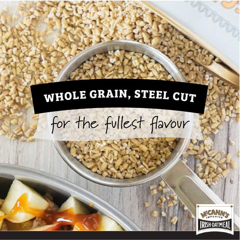 28 (Pack 4) McCann's Irish Oatmeal, Traditional Steel Cut, Ounce
