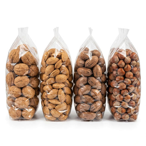 Premium In-Shell Nut Variety Pack, 4 lbs, Mixed Nuts in Shell, Walnut,