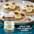 12 oz Kevala Almond Butter Creamy - Premium Natural Sandwich Spread with No Dairy in a Glass Jar, Made from Carefully