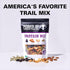 Packed 14oz, Power Up Premium Trail Mix - Protein No Added Sugar, Made Without Peanuts, Gluten Free, Vegan, Non-GMO