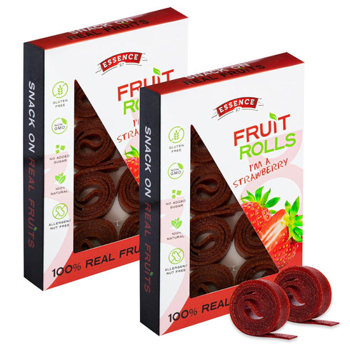 Essence '97 Fruit Roll Ups Healthy Snacks for Kids and Adults Vegan non-GMO no