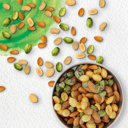7.5 oz 7 PLANTERS NUT-rition Wholesome Nut Mix, Box (Contains Individual Pouches) - Cashews, Almonds and Macadamias