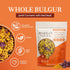 6.6 oz Harran Natural Whole Grain Bulgur Pilaf, High Protein, Lentil Turmeric with Red Basil, Ready to Eat Healthy