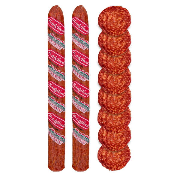 Bridgford Old World Pepperoni Stick 16 oz Pack of 2 - Naturally