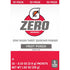 0.10 oz Packets (10 Pack) Gatorade G Zero Powder, Fruit Punch