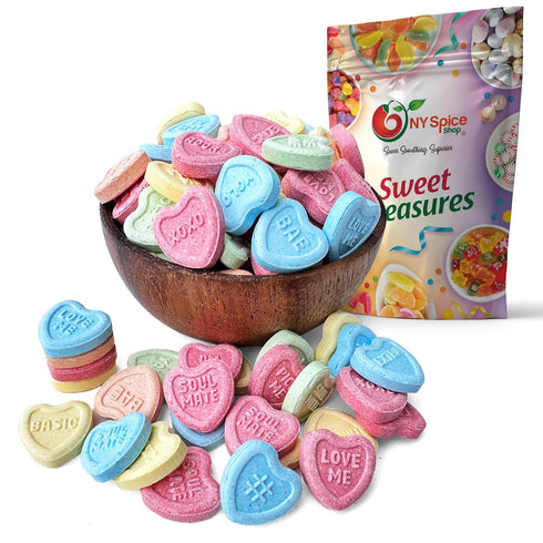 NY Spice Shop Conversation Hearts Candy - 3 Pound Heart Shaped Sweet