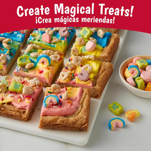 10.5 oz Lucky Charms Gluten Free Cereal with Marshmallows, Kids Breakfast Cereal, Made with Whole Grain