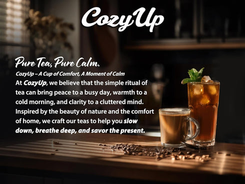 Cozy 36-Count, Up Earl Grey Tea K-Cup Pods, Compatible with Keurig Brewers
