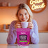 NURRY 30 6 OZ (170 Pack Nighttime Sugar-Free Hot Cocoa Mix, Calming Melatonin-Free Sleep Aid Drink, Mushroom