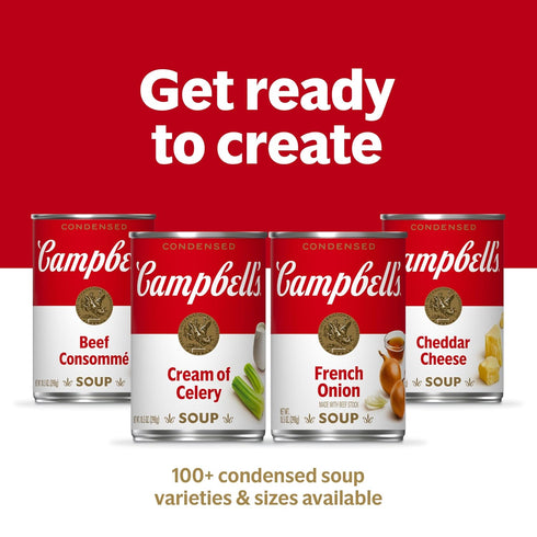 10.5 (Pack 5) Campbell's Condensed Beef Broth, Ounce Can