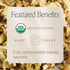 15 Count (Pack 6) Rishi Tea Greek Mountain Tea Herbal Tea - Organic, Caffeine Free Sachet Tea Bags, Sleep Friendly