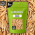 100% 2 lb Packed Oh! Nuts Almonds Toasted Slivered - Raw - Natural - - High-Protein Almonds - in New York Zip-Seal Bag
