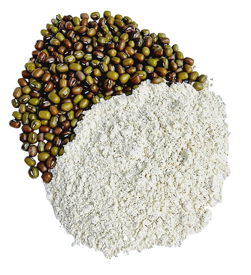 100% 1.76oz/50g Mung Bean Powder, Made From Vigna Radiata - Pure Green Gram, Natural Moong Bean Powder - Net Weight: