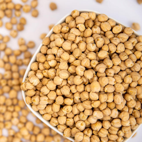 5 Lbs 80.00 oz Dry Chick Peas Bulk - Garbanzos Bulk Grown in USA - Triple Cleaned Chickpeas - Despensa Colombiana Dried